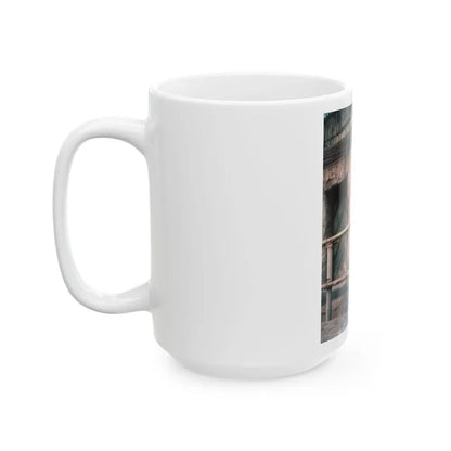 Joan Collins #431 (Vintage Female Icon) White Coffee Mug - Go Mug Yourself