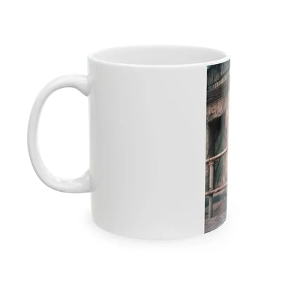 Joan Collins #431 (Vintage Female Icon) White Coffee Mug - Go Mug Yourself