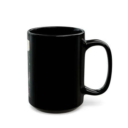 Joan Collins #432 (Vintage Female Icon) Black Coffee Mug - Go Mug Yourself