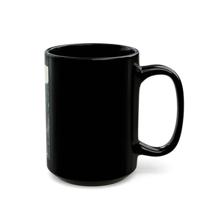 Joan Collins #432 (Vintage Female Icon) Black Coffee Mug - Go Mug Yourself