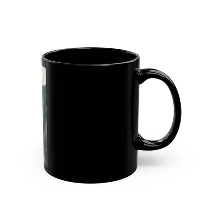 Joan Collins #432 (Vintage Female Icon) Black Coffee Mug - Go Mug Yourself