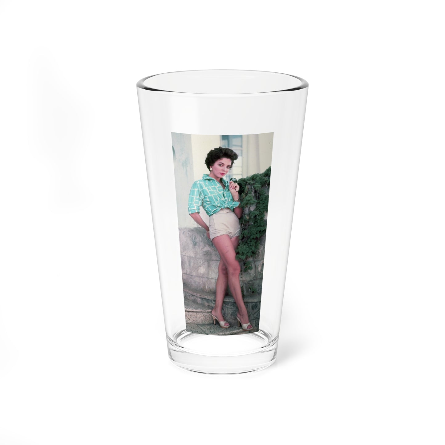 Joan Collins #432 (Vintage Female Icon) Pint Glass 16oz-16oz-Go Mug Yourself