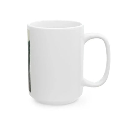 Joan Collins #432 (Vintage Female Icon) White Coffee Mug - Go Mug Yourself