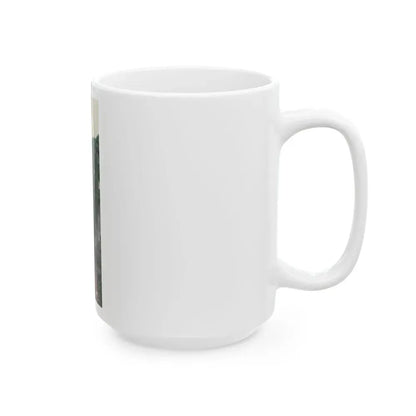 Joan Collins #432 (Vintage Female Icon) White Coffee Mug - Go Mug Yourself