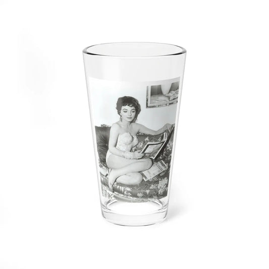 Joan Collins #434 (Vintage Female Icon) Pint Glass 16oz 16oz - Go Mug Yourself