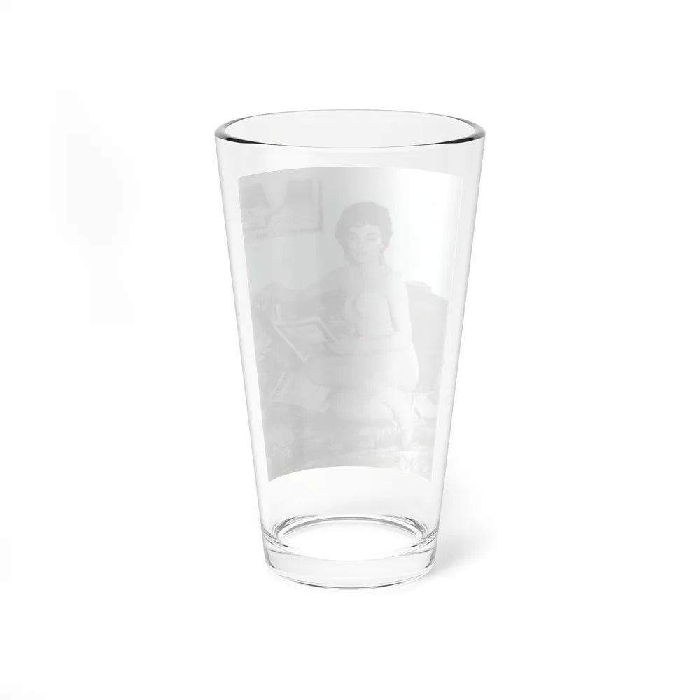 Joan Collins #434 (Vintage Female Icon) Pint Glass 16oz - Go Mug Yourself