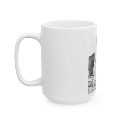 Joan Collins #434 (Vintage Female Icon) White Coffee Mug - Go Mug Yourself