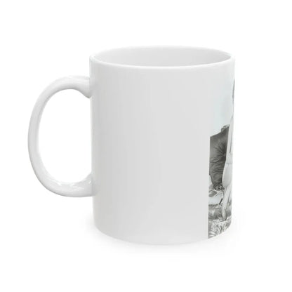 Joan Collins #434 (Vintage Female Icon) White Coffee Mug - Go Mug Yourself