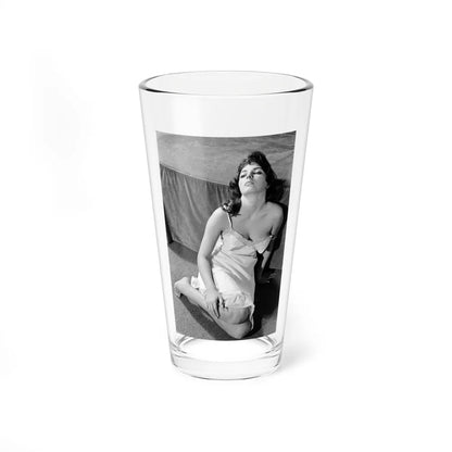 Joan Collins #439 (Vintage Female Icon) Pint Glass 16oz 16oz - Go Mug Yourself