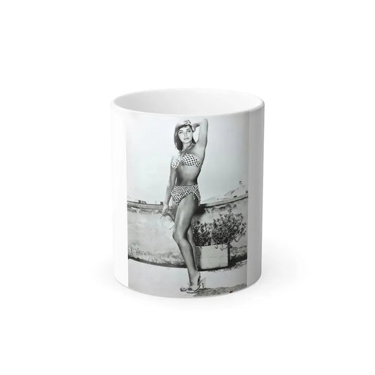 Joan Collins #440 1 (Vintage Female Icon) Color Changing Coffee Mug 11oz - Go Mug Yourself