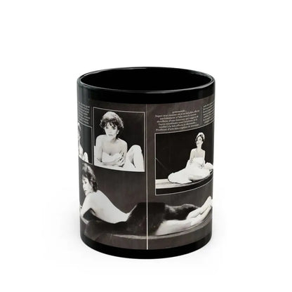 Joan Collins #447 (Vintage Female Icon) Black Coffee Mug 11oz - Go Mug Yourself