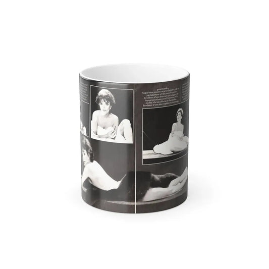 Joan Collins #447 (Vintage Female Icon) Color Changing Coffee Mug 11oz - Go Mug Yourself
