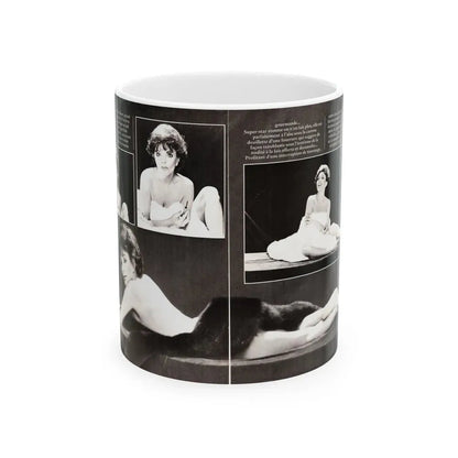 Joan Collins #447 (Vintage Female Icon) White Coffee Mug 11oz - Go Mug Yourself
