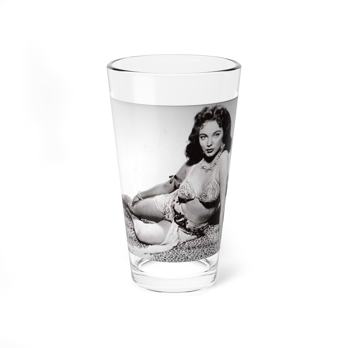 Joan Collins #448 (Vintage Female Icon) Pint Glass 16oz-16oz-Go Mug Yourself