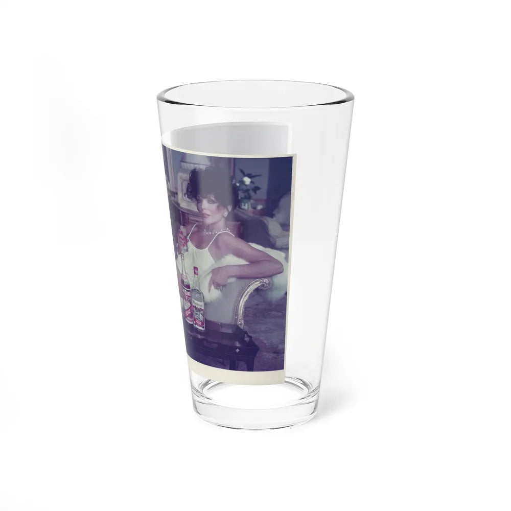 Joan Collins #450 (Vintage Female Icon) Pint Glass 16oz - Go Mug Yourself