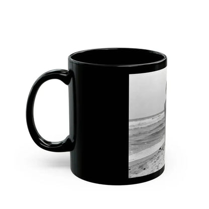 Joan Collins #452 (Vintage Female Icon) Black Coffee Mug - Go Mug Yourself