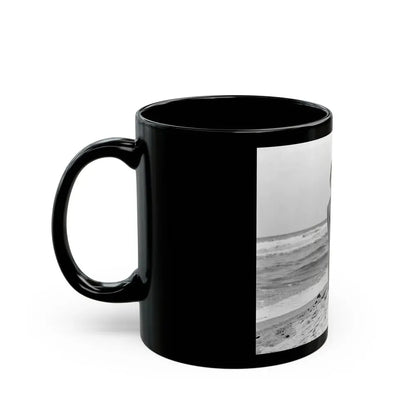 Joan Collins #452 (Vintage Female Icon) Black Coffee Mug - Go Mug Yourself