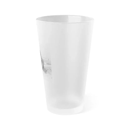 Joan Collins #452 (Vintage Female Icon) Frosted Pint Glass 16oz - Go Mug Yourself