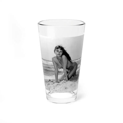 Joan Collins #452 (Vintage Female Icon) Pint Glass 16oz 16oz - Go Mug Yourself