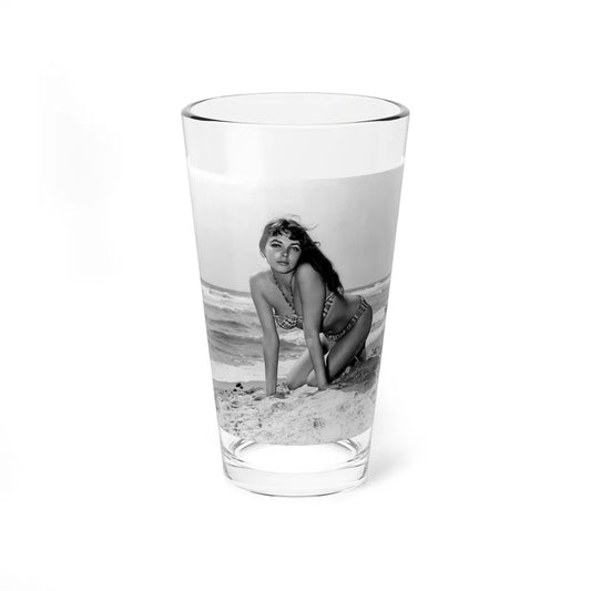 Joan Collins #452 (Vintage Female Icon) Pint Glass 16oz 16oz - Go Mug Yourself