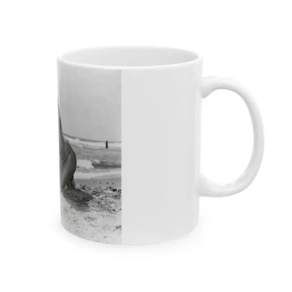 Joan Collins #452 (Vintage Female Icon) White Coffee Mug - Go Mug Yourself
