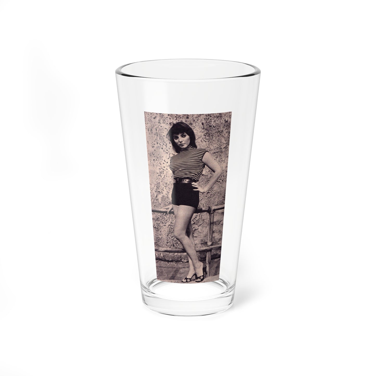 Joan Collins #455 (Vintage Female Icon) Pint Glass 16oz-16oz-Go Mug Yourself