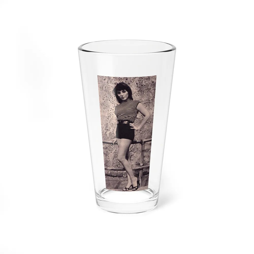 Joan Collins #455 (Vintage Female Icon) Pint Glass 16oz 16oz - Go Mug Yourself