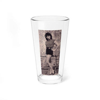 Joan Collins #455 (Vintage Female Icon) Pint Glass 16oz 16oz - Go Mug Yourself