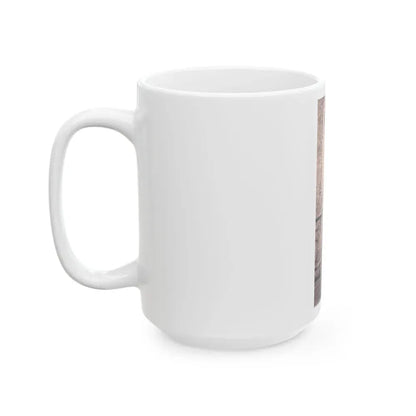 Joan Collins #455 (Vintage Female Icon) White Coffee Mug - Go Mug Yourself