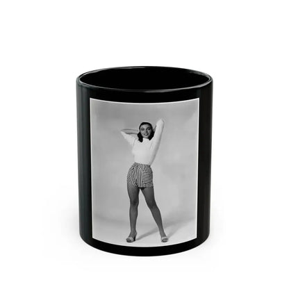 Joan Collins #460 (Vintage Female Icon) Black Coffee Mug 11oz - Go Mug Yourself