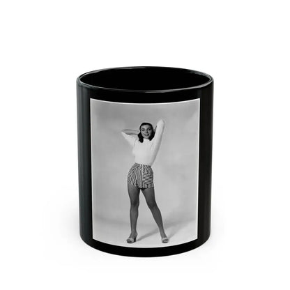 Joan Collins #460 (Vintage Female Icon) Black Coffee Mug 11oz - Go Mug Yourself
