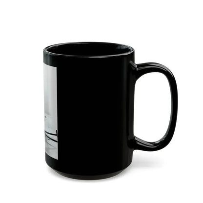 Joan Collins #463 (Vintage Female Icon) Black Coffee Mug - Go Mug Yourself