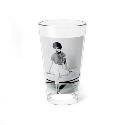 Joan Collins #463 (Vintage Female Icon) Pint Glass 16oz-16oz-Go Mug Yourself