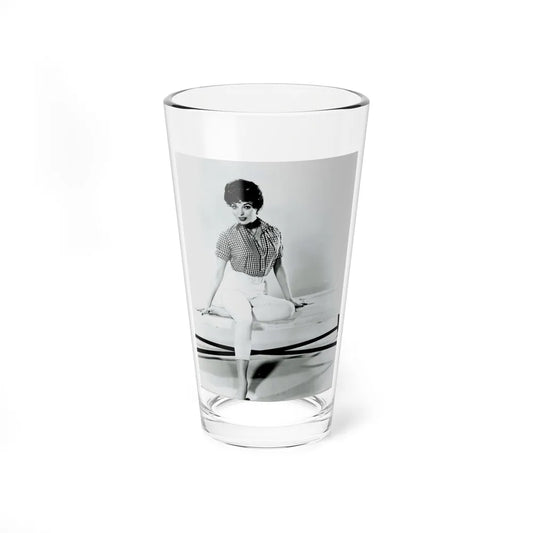 Joan Collins #463 (Vintage Female Icon) Pint Glass 16oz 16oz - Go Mug Yourself