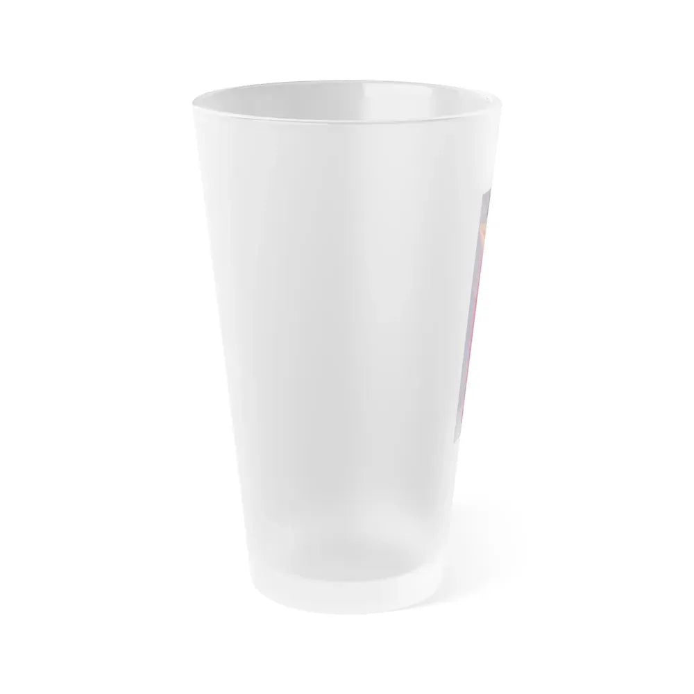 Joan Collins #464 (Vintage Female Icon) Frosted Pint Glass 16oz - Go Mug Yourself