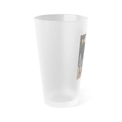 Joan Collins #468 (Vintage Female Icon) Frosted Pint Glass 16oz - Go Mug Yourself