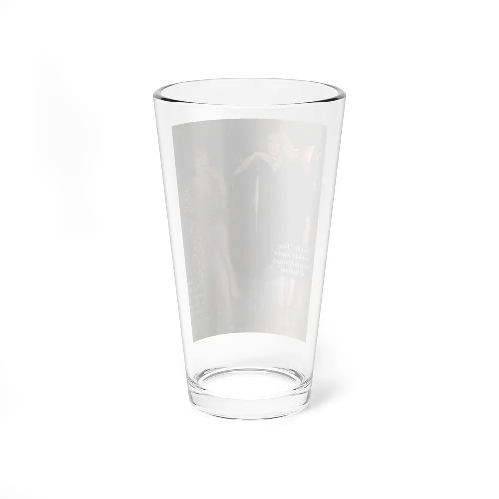 Joan Collins #468 (Vintage Female Icon) Pint Glass 16oz - Go Mug Yourself
