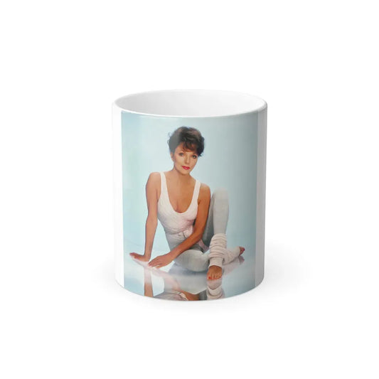 Joan Collins #469 (Vintage Female Icon) Color Changing Coffee Mug 11oz - Go Mug Yourself