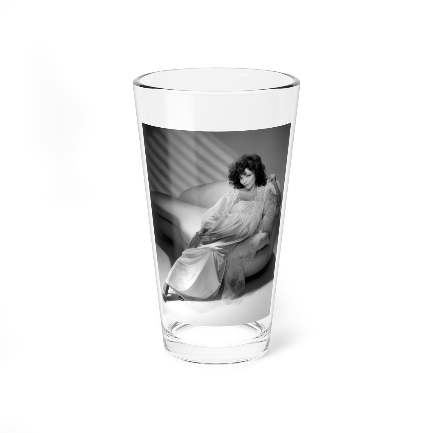 Joan Collins #470 (Vintage Female Icon) Pint Glass 16oz-16oz-Go Mug Yourself