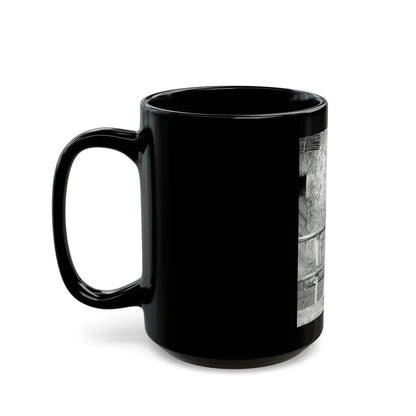 Joan Collins #471 (Vintage Female Icon) Black Coffee Mug - Go Mug Yourself
