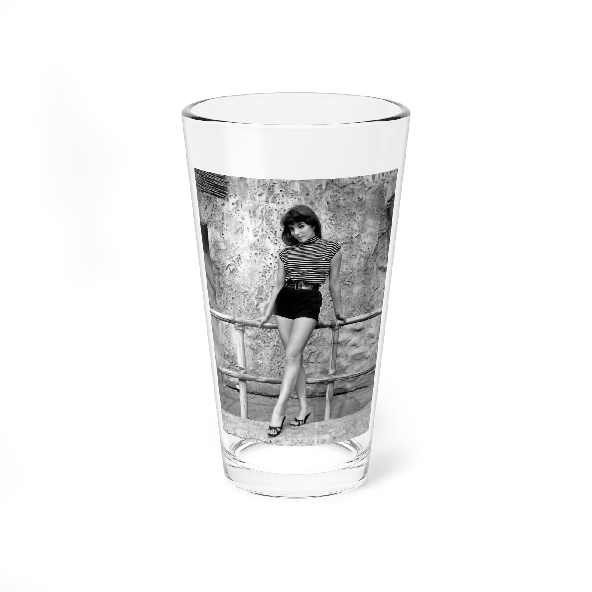 Joan Collins #471 (Vintage Female Icon) Pint Glass 16oz-16oz-Go Mug Yourself