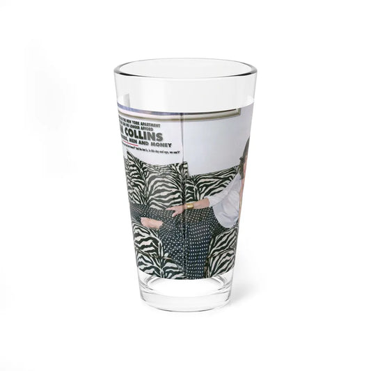 Joan Collins #472 (Vintage Female Icon) Pint Glass 16oz 16oz - Go Mug Yourself