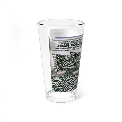 Joan Collins #472 (Vintage Female Icon) Pint Glass 16oz - Go Mug Yourself