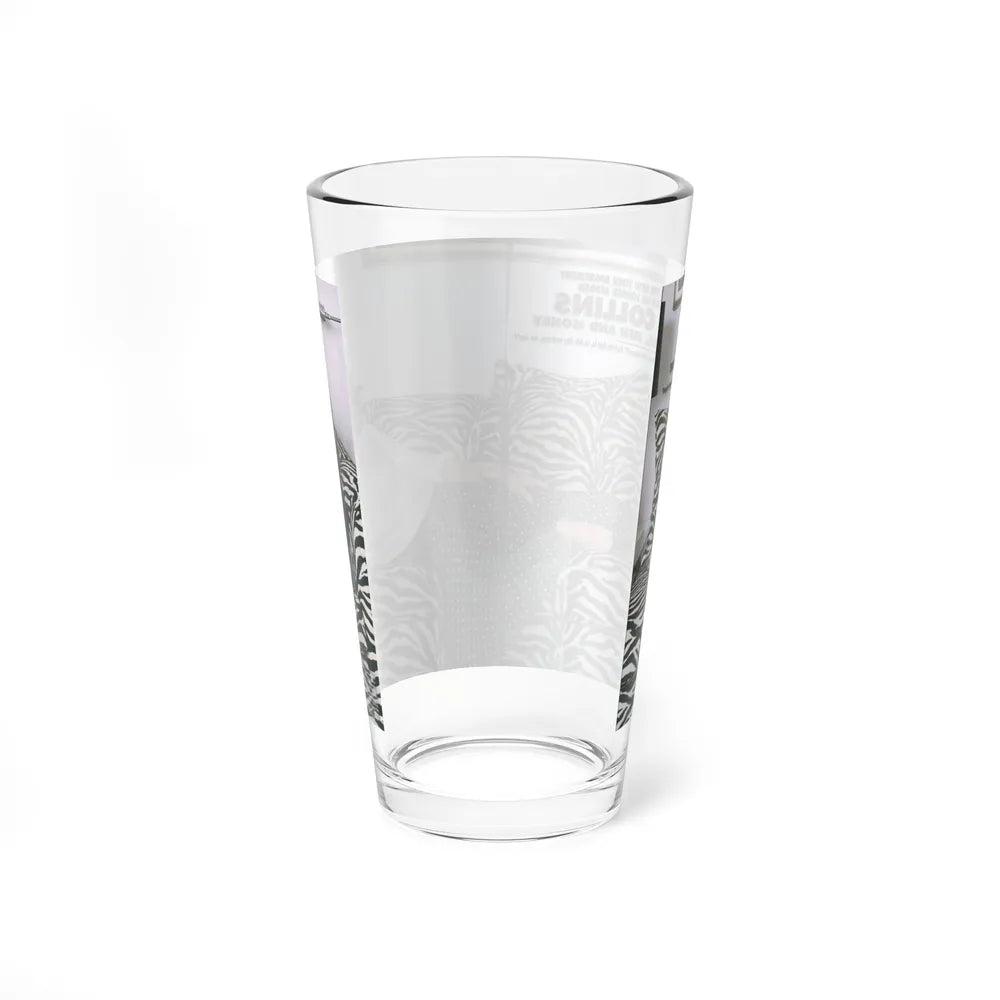 Joan Collins #472 (Vintage Female Icon) Pint Glass 16oz - Go Mug Yourself