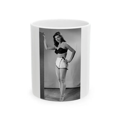 Joan Collins #473 (Vintage Female Icon) White Coffee Mug 11oz - Go Mug Yourself