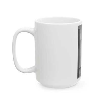 Joan Collins #473 (Vintage Female Icon) White Coffee Mug - Go Mug Yourself