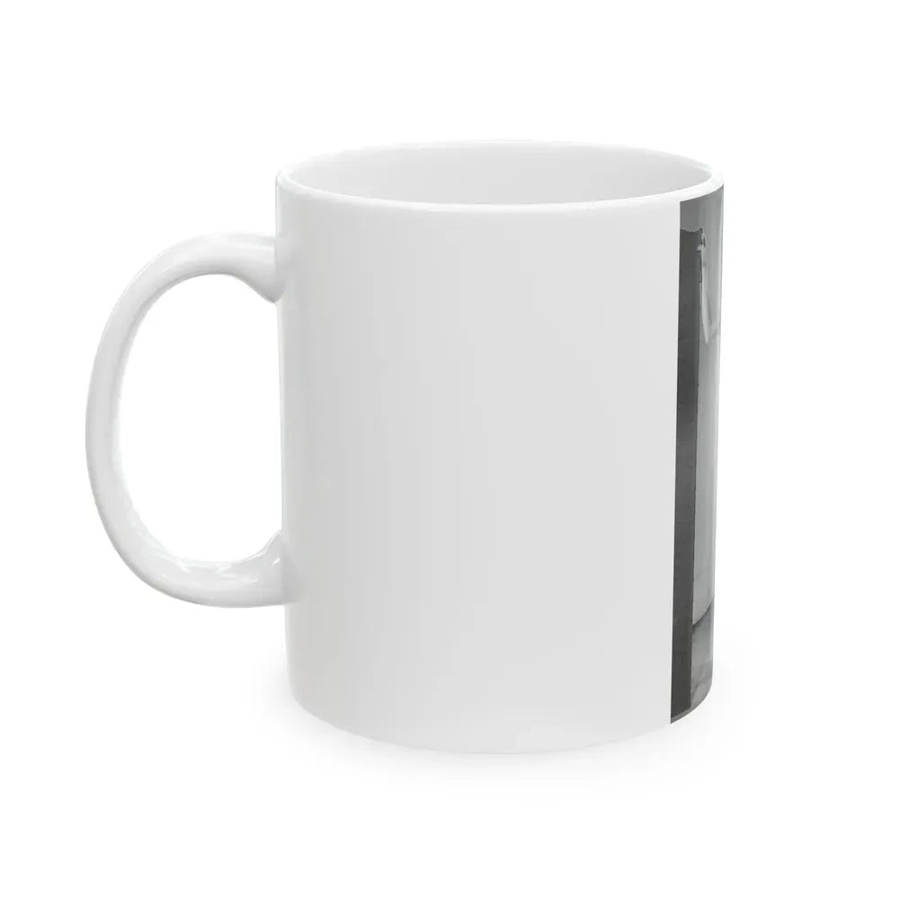 Joan Collins #473 (Vintage Female Icon) White Coffee Mug - Go Mug Yourself