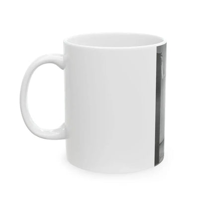 Joan Collins #473 (Vintage Female Icon) White Coffee Mug - Go Mug Yourself