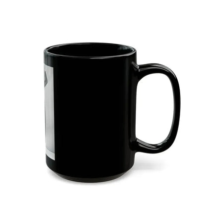 Joan Collins #474 (Vintage Female Icon) Black Coffee Mug - Go Mug Yourself