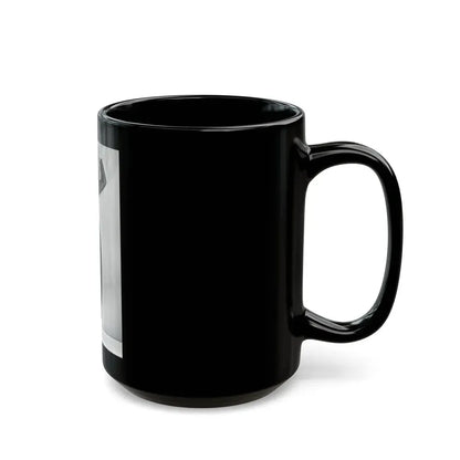 Joan Collins #474 (Vintage Female Icon) Black Coffee Mug - Go Mug Yourself